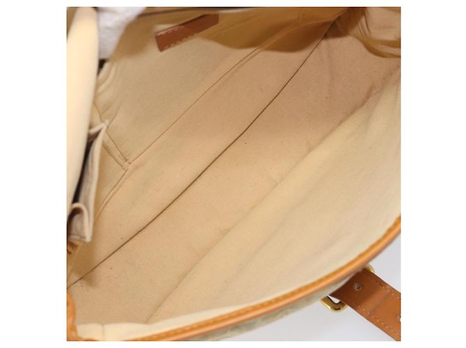 LOUIS VUITTON Monogram Mini Belanger Shoulder Bag Beige M92674 LV Auth 205875 Monograma - vista 11
