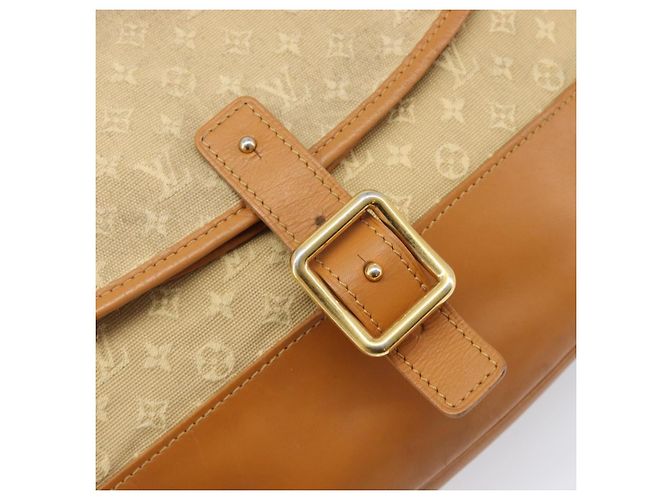 LOUIS VUITTON Monogram Mini Belanger Shoulder Bag Beige M92674 LV Auth 205875 Monograma - vista 22