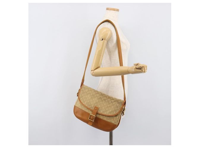 LOUIS VUITTON Monogram Mini Belanger Shoulder Bag Beige M92674 LV Auth 205875 Monograma - vista 29