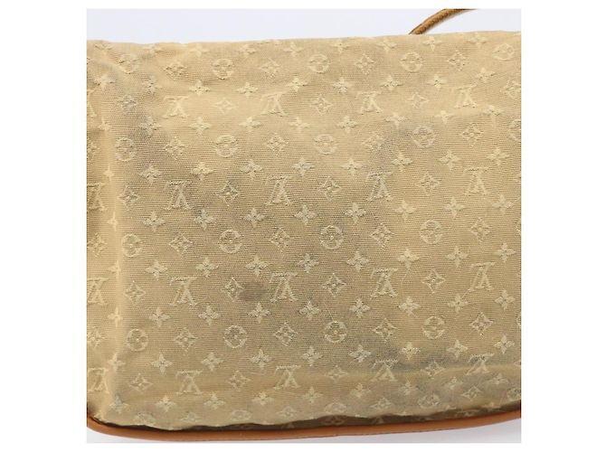 LOUIS VUITTON Monogram Mini Belanger Shoulder Bag Beige M92674 LV Auth 205875 Monograma - vista 3