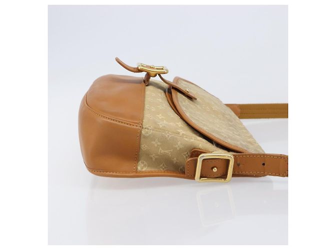 LOUIS VUITTON Monogram Mini Belanger Shoulder Bag Beige M92674 LV Auth 205875 Monograma - vista 4