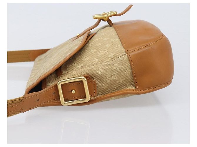 LOUIS VUITTON Monogram Mini Belanger Shoulder Bag Beige M92674 LV Auth 205875 Monograma - vista 5