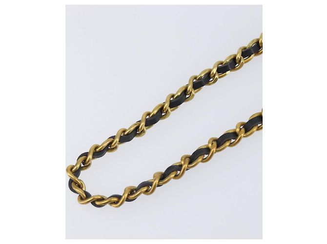 CHANEL Halskette Metall Goldfarben CC Auth bs37528 - Ansicht 10