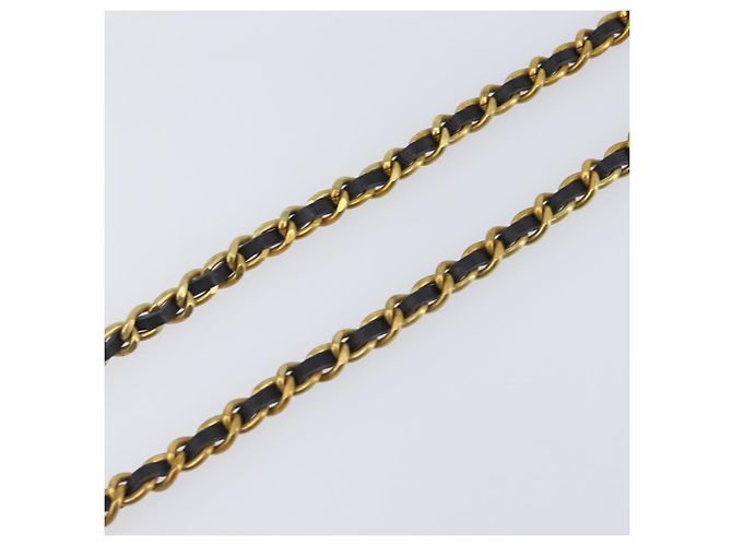 CHANEL Halskette Metall Goldfarben CC Auth bs37528 - Ansicht 11