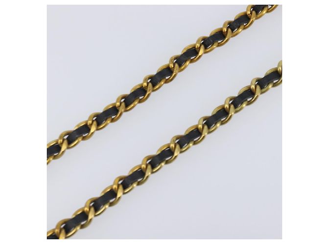 CHANEL Halskette Metall Goldfarben CC Auth bs37528 - Ansicht 12