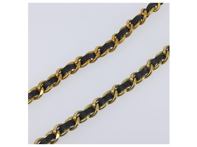 CHANEL Halskette Metall Goldfarben CC Auth bs37528 - Ansicht 13