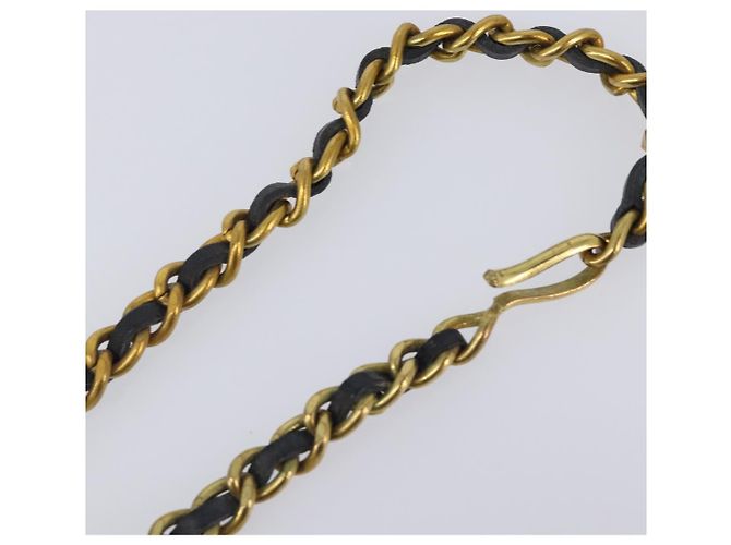 CHANEL Halskette Metall Goldfarben CC Auth bs37528 - Ansicht 14