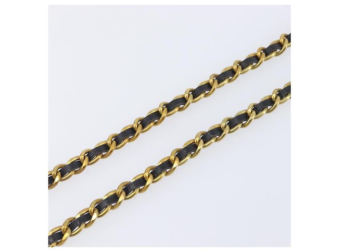 CHANEL Halskette Metall Goldfarben CC Auth bs37528 - Ansicht 4