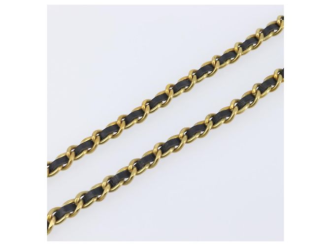 CHANEL Halskette Metall Goldfarben CC Auth bs37528 - Ansicht 5