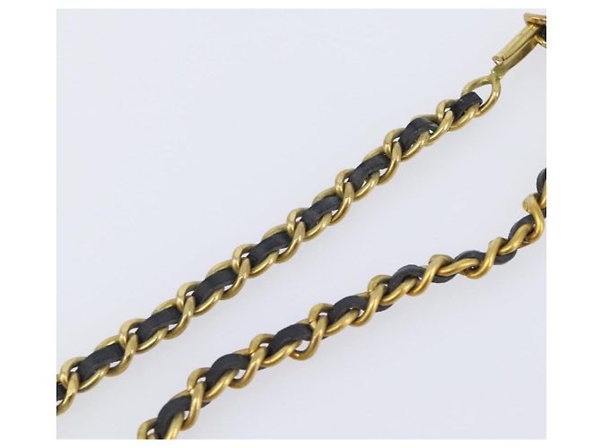 CHANEL Halskette Metall Goldfarben CC Auth bs37528 - Ansicht 7