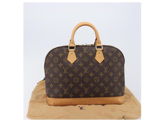 Bolso de mano LOUIS VUITTON Monogram Alma M51130 LV Auth BA16000V Monograma - vista 12