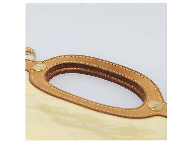 LOUIS VUITTON Monogram Vernis Roxbury Drive Hand Bag Perle M91374 LV Auth 206602 - vista 15