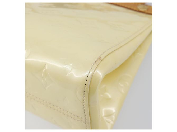 LOUIS VUITTON Monogram Vernis Roxbury Drive Hand Bag Perle M91374 LV Auth 206602 - vista 19