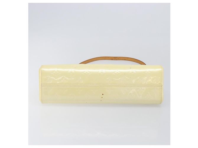 LOUIS VUITTON Monogram Vernis Roxbury Drive Hand Bag Perle M91374 LV Auth 206602 - vista 5