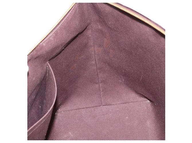 Bolso Tote LOUIS VUITTON Monogram Vernis Bellevue GM Amarante M93589 Auth ka6486 Burdeos - vista 19