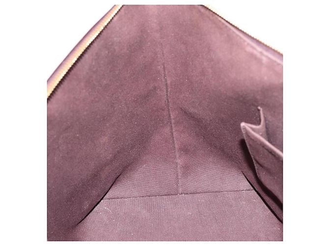 Bolso Tote LOUIS VUITTON Monogram Vernis Bellevue GM Amarante M93589 Auth ka6486 Burdeos - vista 20