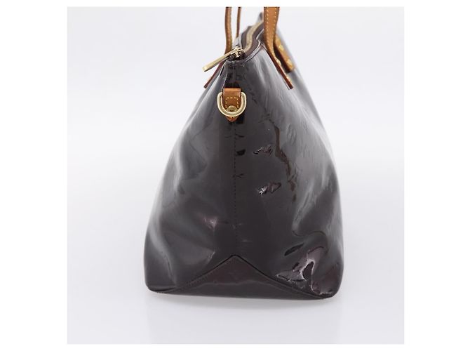 Bolso Tote LOUIS VUITTON Monogram Vernis Bellevue GM Amarante M93589 Auth ka6486 Burdeos - vista 3