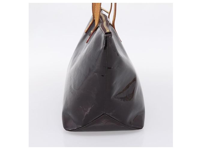 Bolso Tote LOUIS VUITTON Monogram Vernis Bellevue GM Amarante M93589 Auth ka6486 Burdeos - vista 4