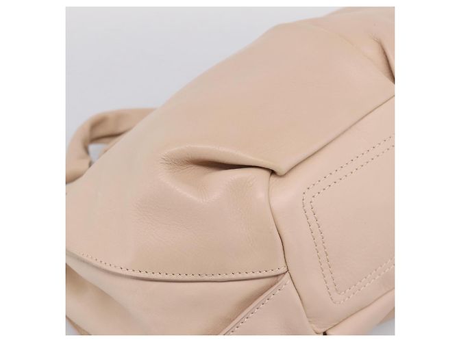Céline Borsa a mano CELINE Bitter Sweet in pelle Ivory Auth 205386 Crudo - vista 15