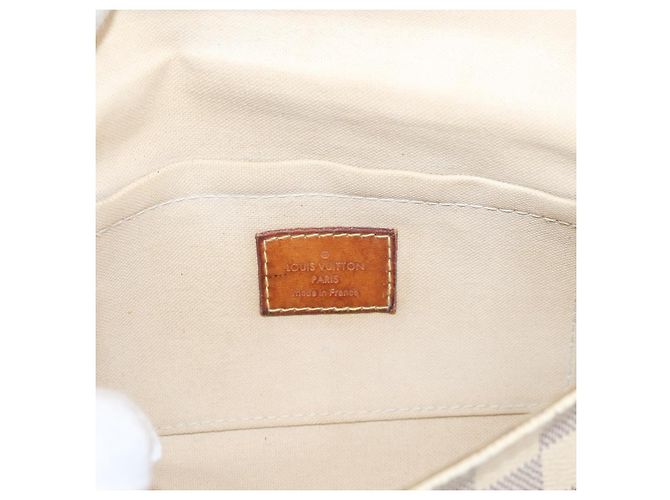 LOUIS VUITTON Damier Azur Favorit PM Shoulder Bag 2way N41277 LV Auth BA15771 - vista 20