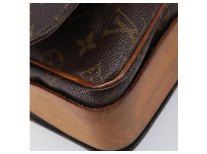 LOUIS VUITTON Monogram Cartouchiere GM Shoulder Bag M51252 LV Auth BA16199 Monogramme - vue 16