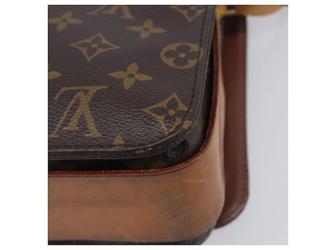 LOUIS VUITTON Monogram Cartouchiere GM Shoulder Bag M51252 LV Auth BA16199 Monogramme - vue 17
