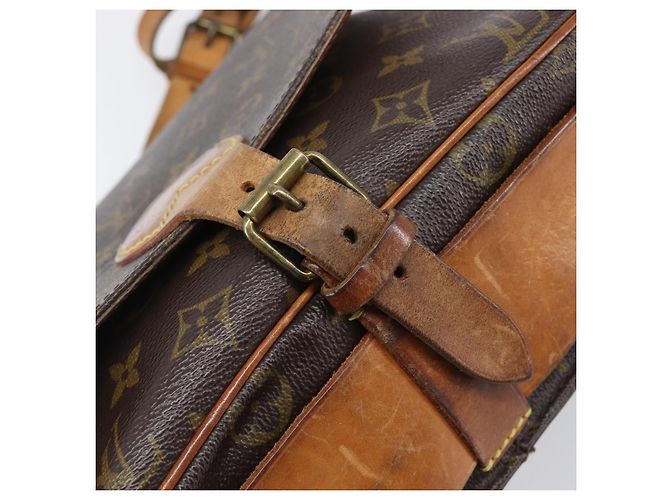 LOUIS VUITTON Monogram Cartouchiere GM Shoulder Bag M51252 LV Auth BA16199 Monogramme - vue 20