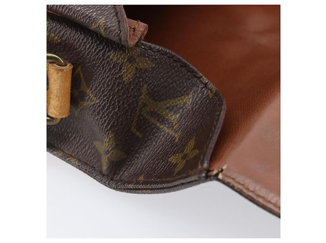 LOUIS VUITTON Monogram Cartouchiere GM Shoulder Bag M51252 LV Auth BA16199 Monogramme - vue 23