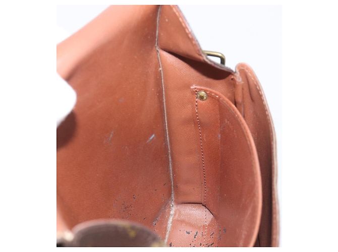 LOUIS VUITTON Monogram Cartouchiere GM Shoulder Bag M51252 LV Auth BA16199 Monogramme - vue 25