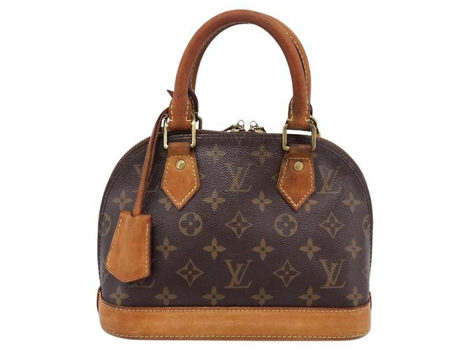 Borsa a mano LOUIS VUITTON Monogram Alma BB M53152 LV Auth 206687 Monogramma - vista 13
