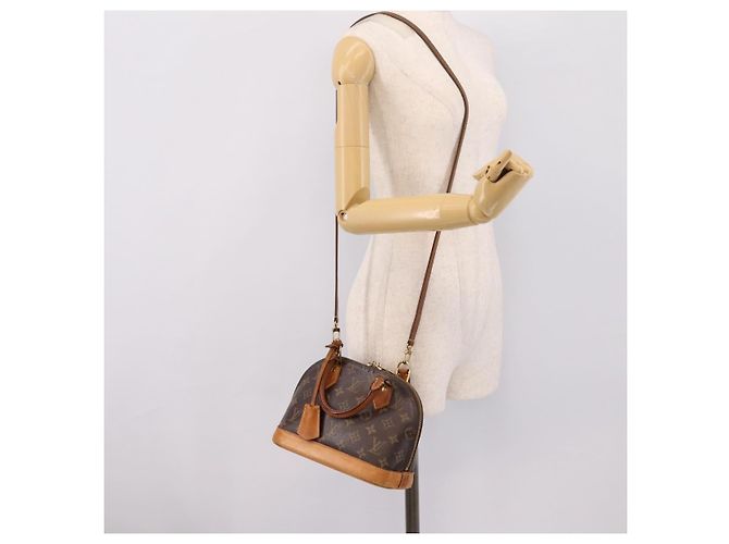 Borsa a mano LOUIS VUITTON Monogram Alma BB M53152 LV Auth 206687 Monogramma - vista 25