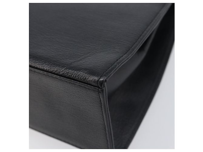Autre Marque Borsa a mano Saint Laurent YSL in pelle nera e oro autentica am12705V Nero D'oro - vista 15