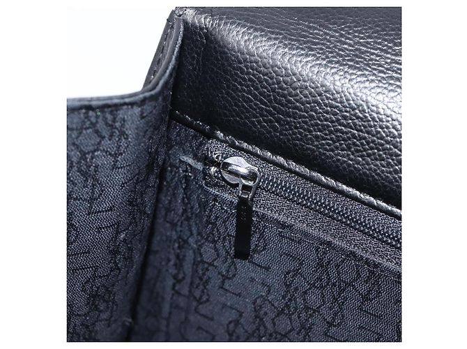 Autre Marque Borsa a mano Saint Laurent YSL in pelle nera e oro autentica am12705V Nero D'oro - vista 20