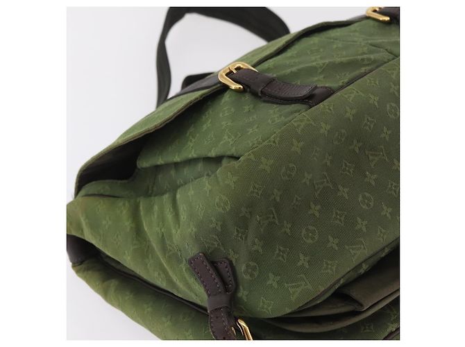 LOUIS VUITTON Monogram Mini Sac Maman Bag TST Khaki M42351 LV Auth ep16254 Cachi - vista 15
