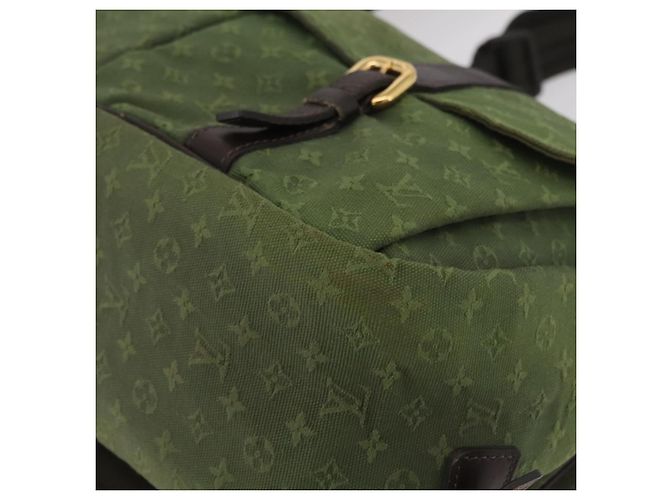 LOUIS VUITTON Monogram Mini Sac Maman Bag TST Khaki M42351 LV Auth ep16254 Cachi - vista 16