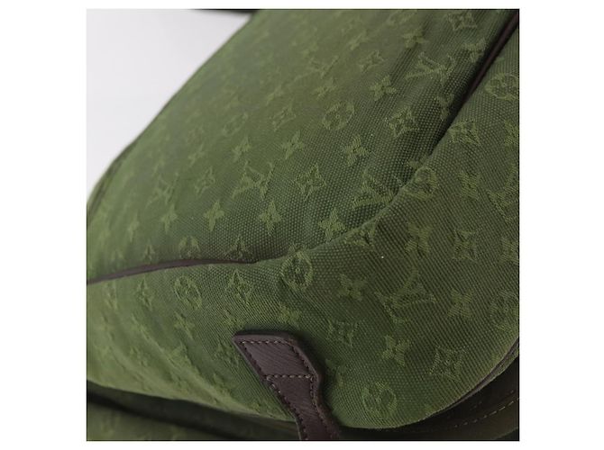 LOUIS VUITTON Monogram Mini Sac Maman Bag TST Khaki M42351 LV Auth ep16254 Cachi - vista 17