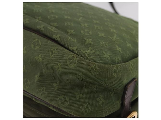 LOUIS VUITTON Monogram Mini Sac Maman Bag TST Khaki M42351 LV Auth ep16254 Cachi - vista 18