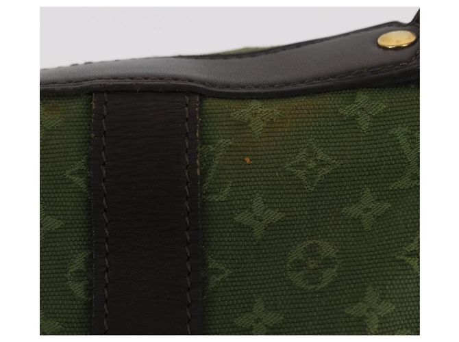 LOUIS VUITTON Monogram Mini Sac Maman Bag TST Khaki M42351 LV Auth ep16254 Cachi - vista 2