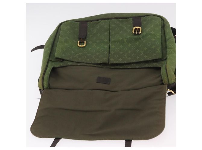 LOUIS VUITTON Monogram Mini Sac Maman Bag TST Khaki M42351 LV Auth ep16254 Cachi - vista 24
