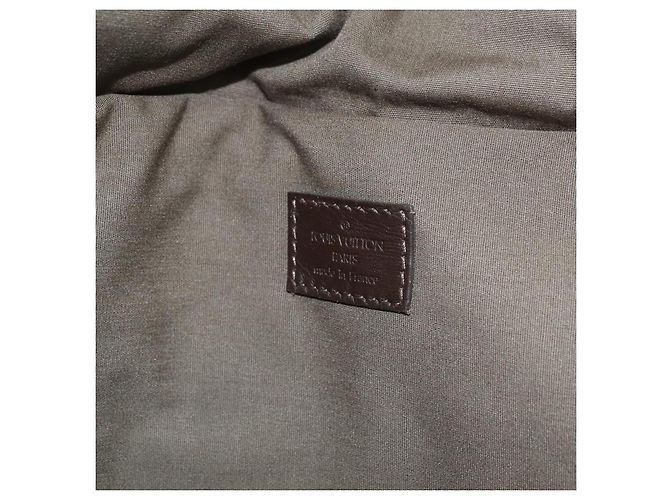 LOUIS VUITTON Monogram Mini Sac Maman Bag TST Khaki M42351 LV Auth ep16254 Cachi - vista 25
