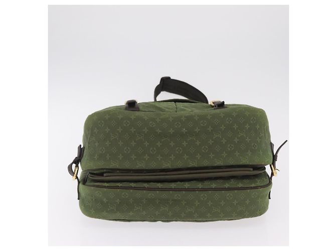 LOUIS VUITTON Monogram Mini Sac Maman Bag TST Khaki M42351 LV Auth ep16254 Cachi - vista 6