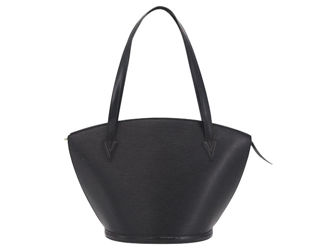 LOUIS VUITTON Epi Saint Jacques Shopping Bag Black M52272 LV Auth 205300V Nero - vista 13