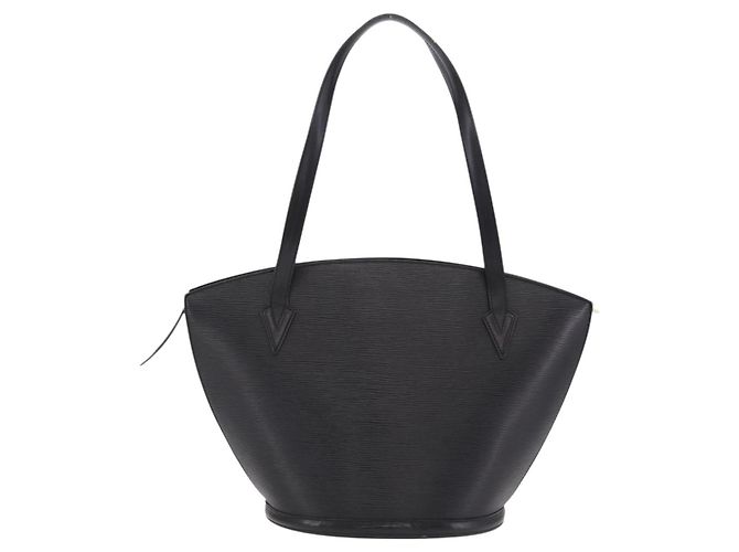 LOUIS VUITTON Epi Saint Jacques Shopping Bag Black M52272 LV Auth 205300V Nero - vista 3