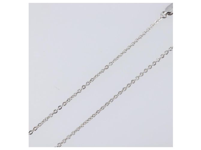 Collana Christian Dior metallo Silver Auth 205482M Argento - vista 6