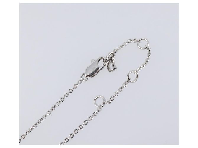Collana Christian Dior metallo Silver Auth 205482M Argento - vista 7