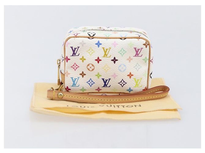 LOUIS VUITTON Monogram Multicolor Trousse Wapity Pouch M58033 LV Auth 207650V - vista 12