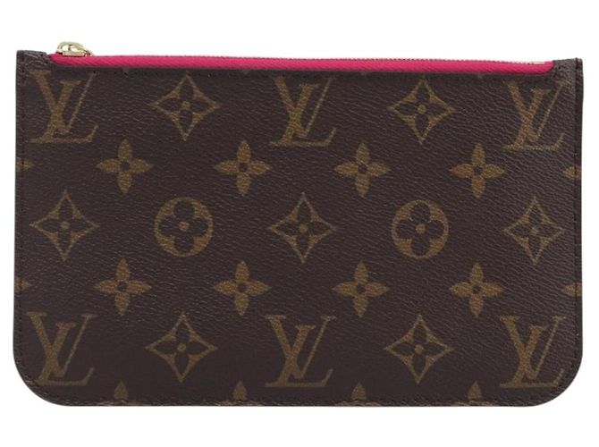 LOUIS VUITTON Monogram Neverfull PM Pouch LV Auth BA16101V Monogramma - vista 13
