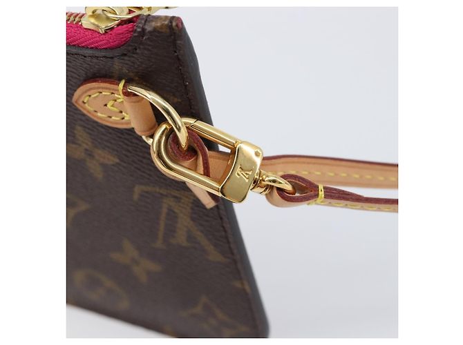 LOUIS VUITTON Monogram Neverfull PM Pouch LV Auth BA16101V Monogramma - vista 17