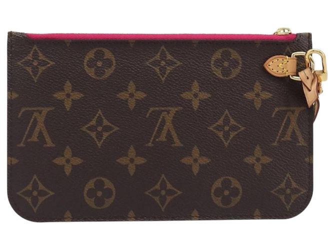 LOUIS VUITTON Monogram Neverfull PM Pouch LV Auth BA16101V Monogramma - vista 2