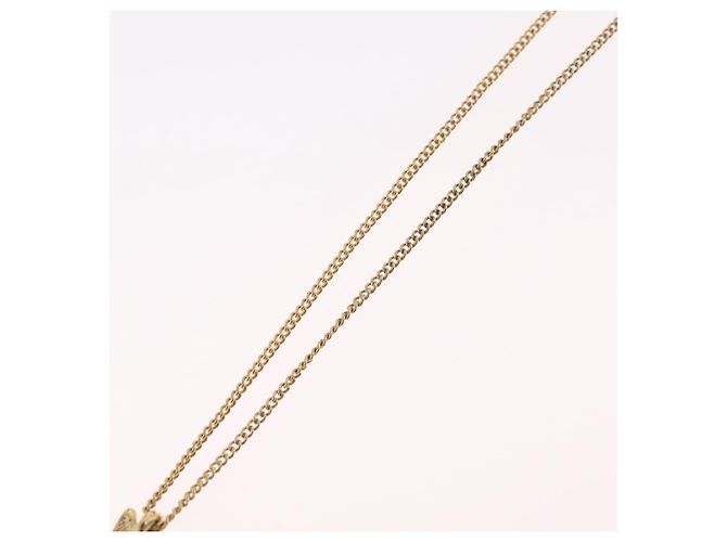 Christian Dior Halskette Metall Goldfarben Auth 206832 - Ansicht 11